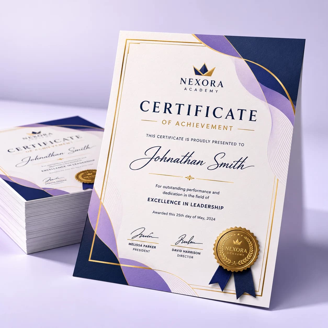 Award Certificate product photo